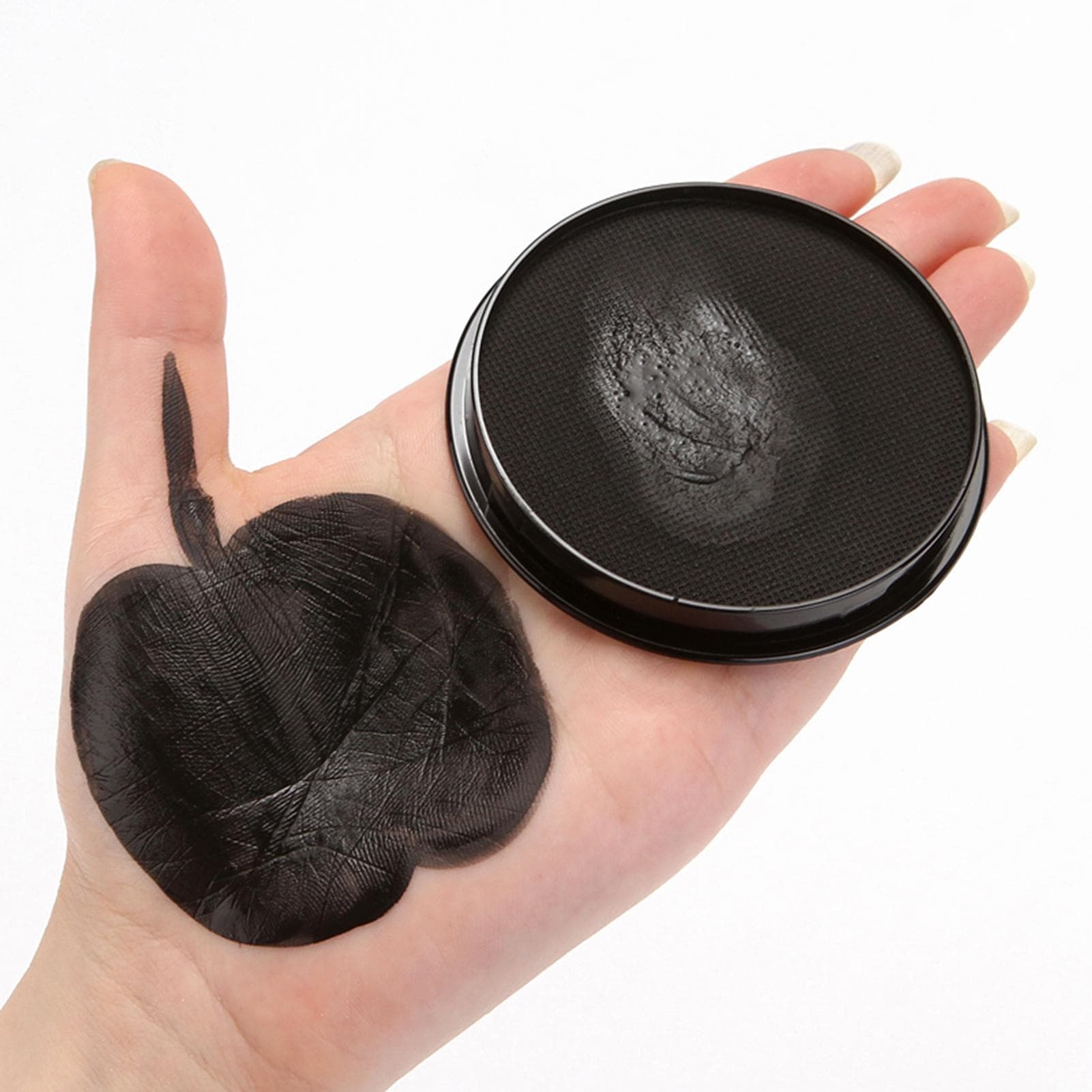 Face & Body Paint Water Based Makeup Painting Pigment Safe NonToxic Hypoallergenic Facepaint Easy black
