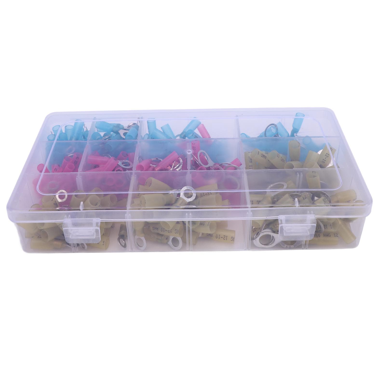 Heat Shrink Wire Connectors Insulated Waterproofing Crimp Wire Terminals Kit for Marine Boat