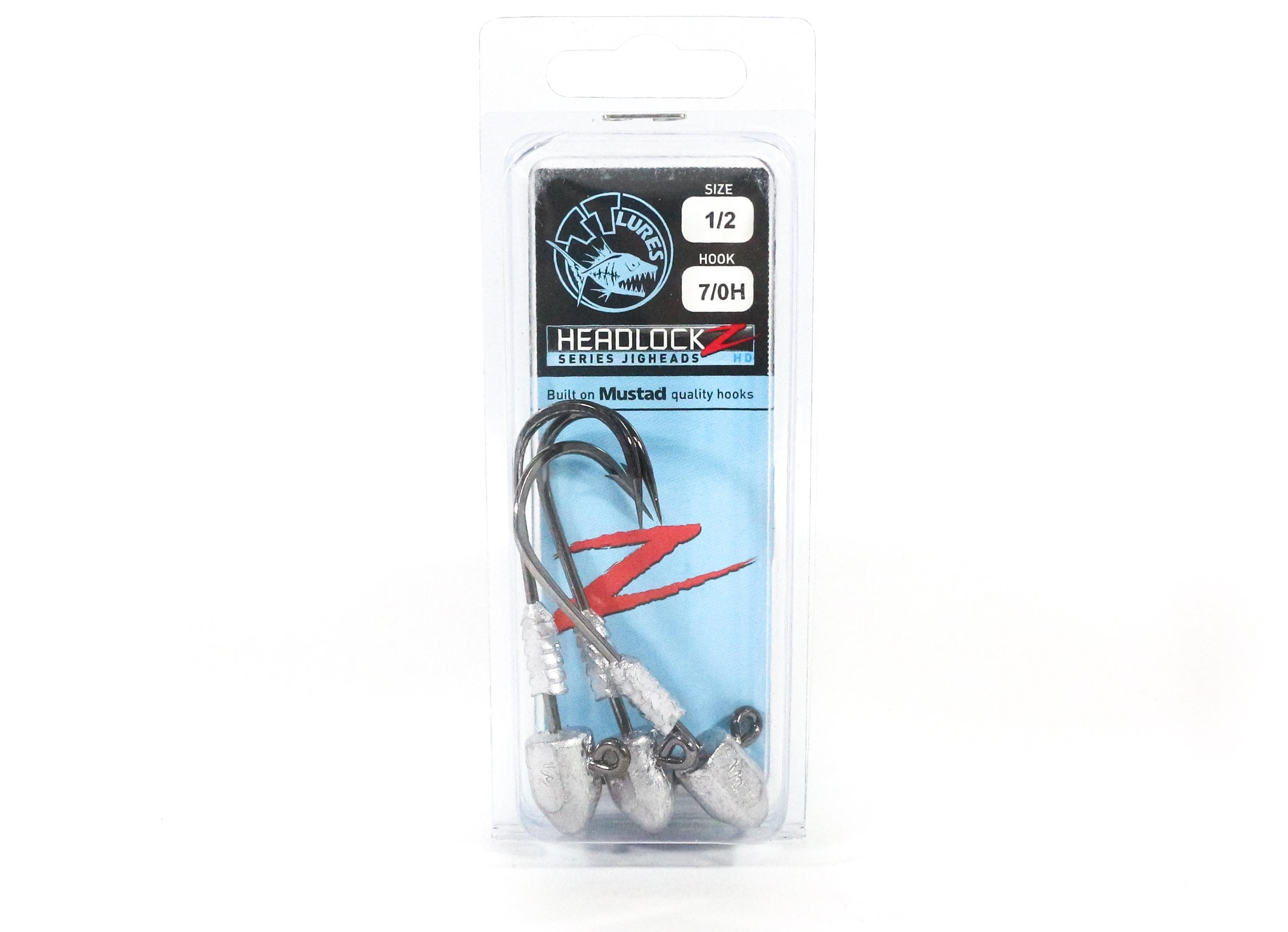 Tackle Tactics TT Headlockz HD Jig Head 1/2 oz 7/0 H 3/pack (3283)