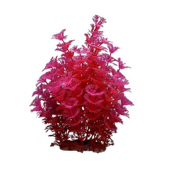 Aquarium Accessories Fish Tank Decoration Safe Multifunctional Plastic Simulation Fake Aquatics Plants for Home Pet Products red