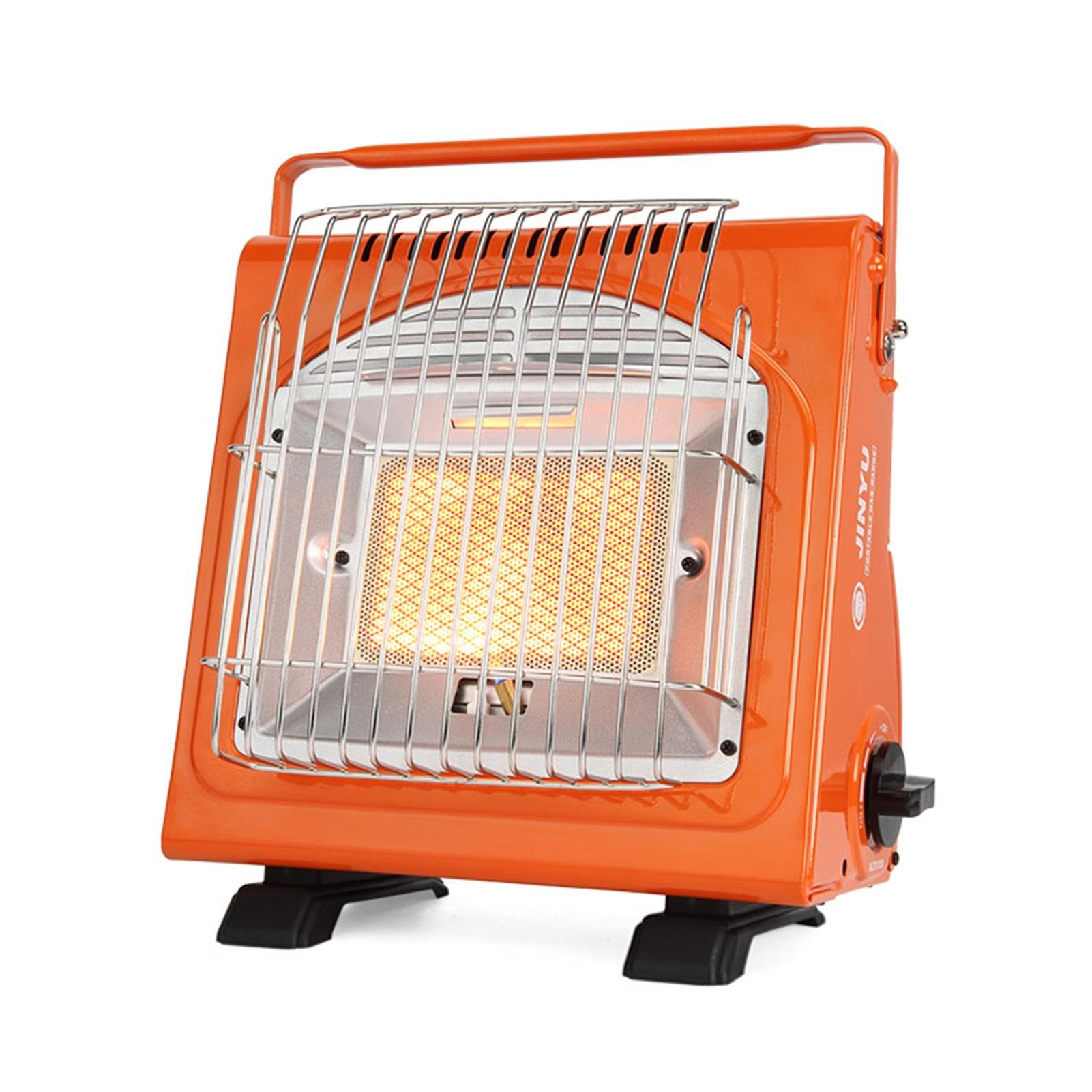1.7KW Portable Space Heater Multifunctional Gas Heater Ceramic Heater Adjustable Iron Stove Heater JY-Q1000
