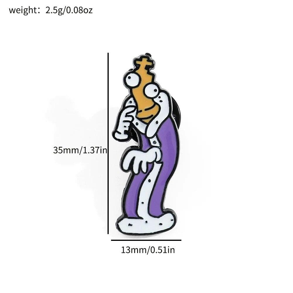 The Amazing Digital Circus Brooches Cartoon Character Peripheral Pomni Jax Enamel Lapel Pins Circus Theater Metal Badges for Backpack Accessories Gift