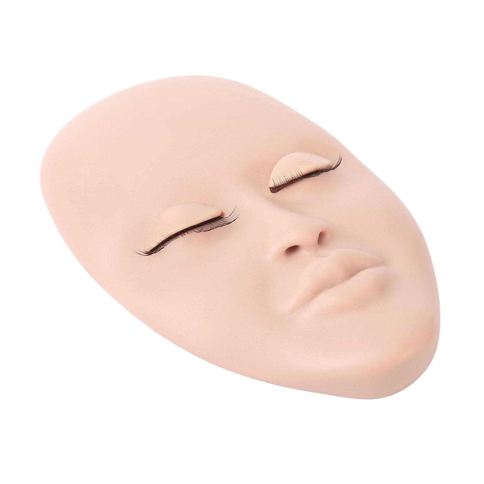 Lash Mannequin Head Eyelash Extension Practice Mannequin Makeup Mannequin Head for Beginner Pink pink