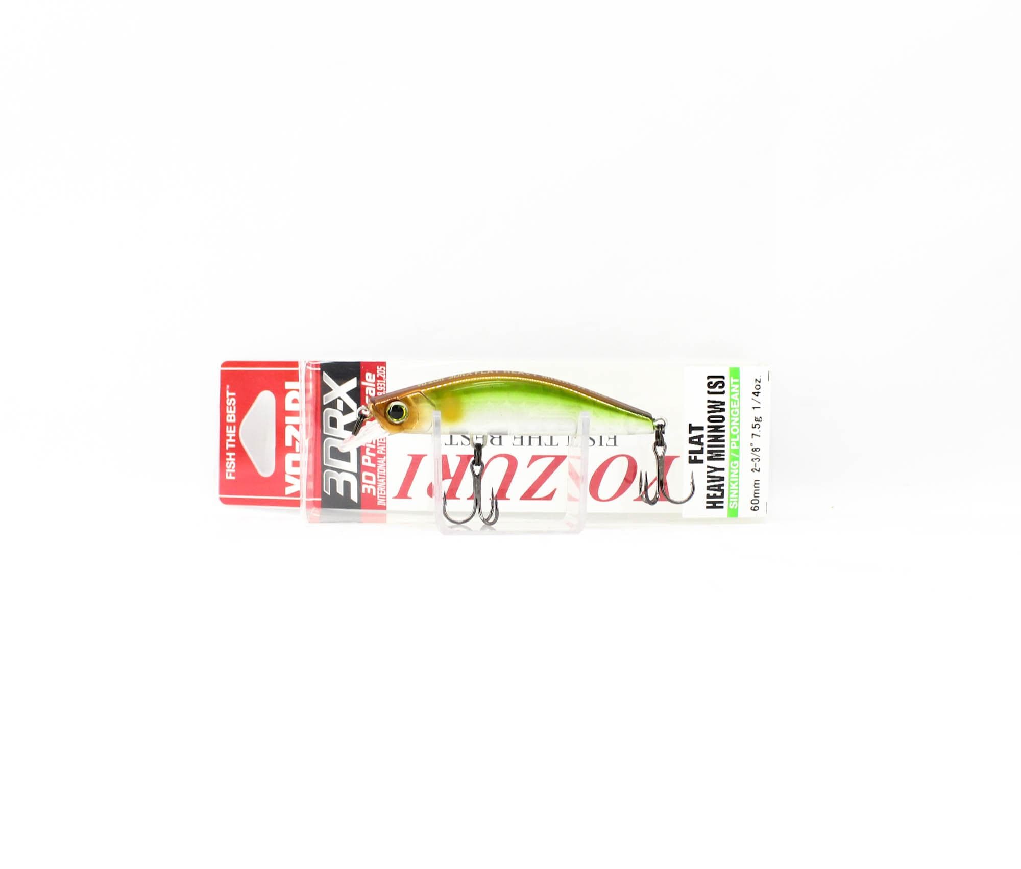 Yo Zuri 3DR-X Flat Heavy Minnow 60S Sinking Lure R1542-MGSA (4794)