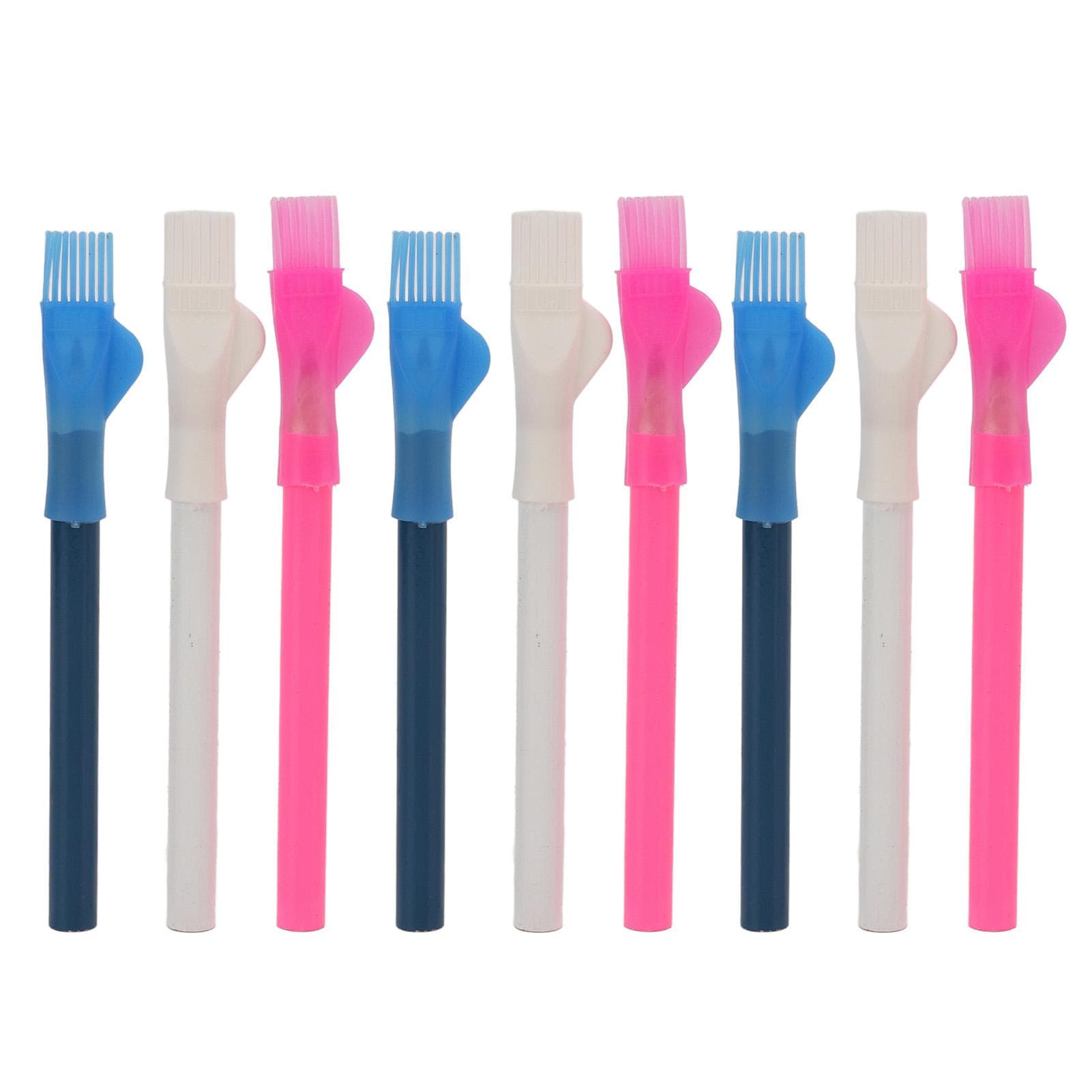 9Pcs Fabric Pencil Three Colors Clear Line Easy Cleaning Wide Application Tailors Chalk for Sewing