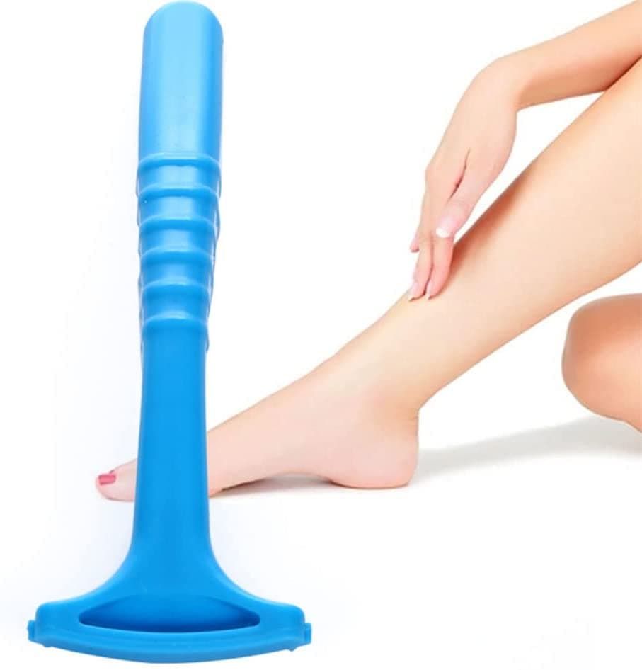 Foot Heel Callus Remover Feet Dead Skin Removal Skin Care Tool Plastic Portable Pedicure Rasp 1 pc blue