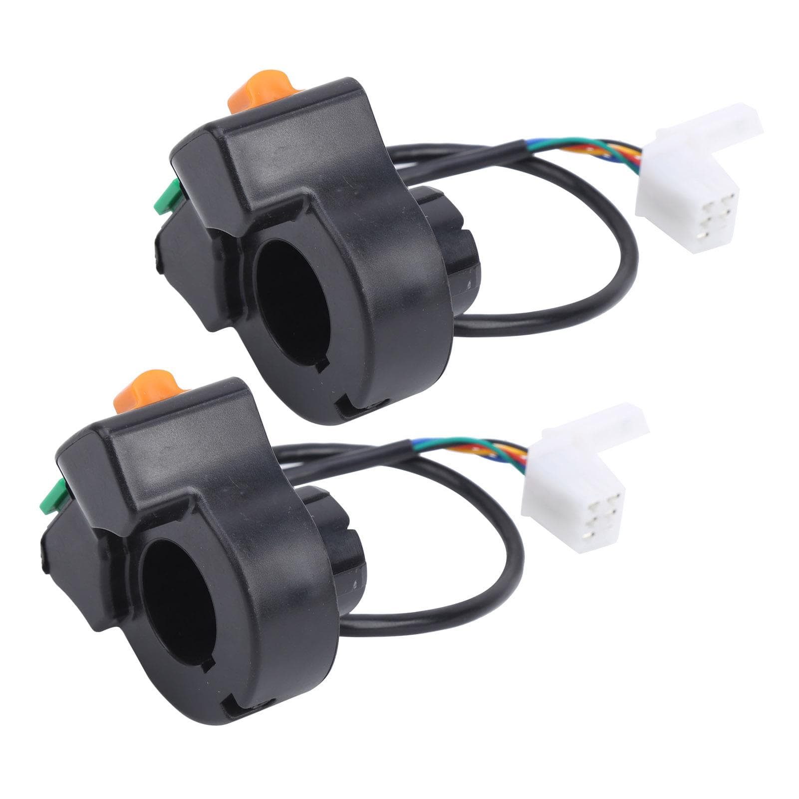2Pcs Electric Bicycles Scooters Universal 3?in?1 Lights Turn Signals and Horn Switches