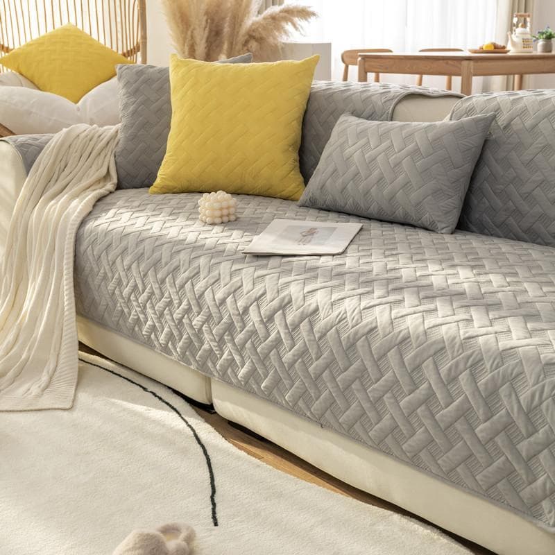 New Fabric Art Jacquard Sofa Cover Full Package Four Seasons Universal Set Winter Sofa Cover Modern Thickening Non-Slip Cushion 70x70cm 1pcs