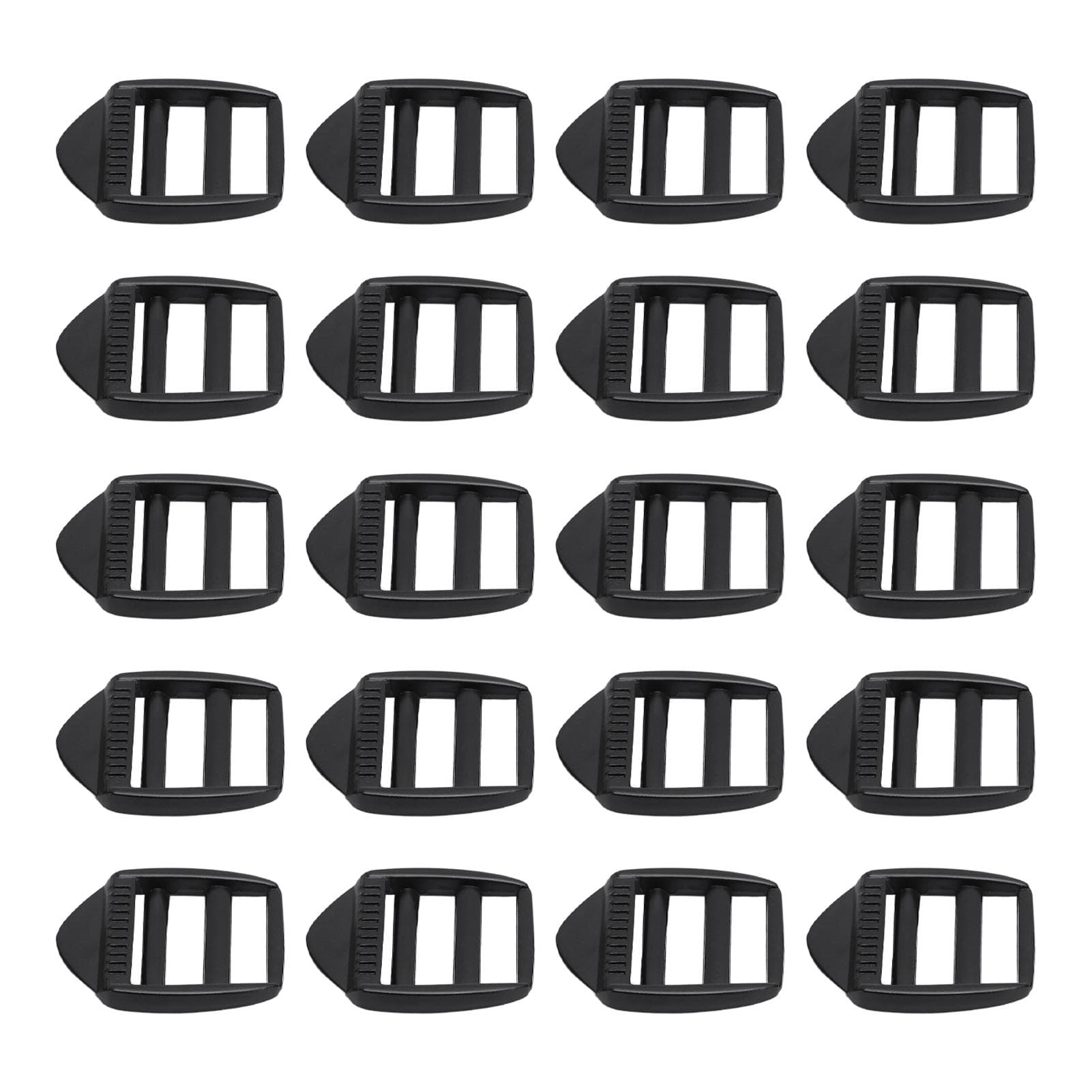 20PCS Adjustable Buckle DIY Production Portable Metal Belt Buckle for Package Handbag Belt