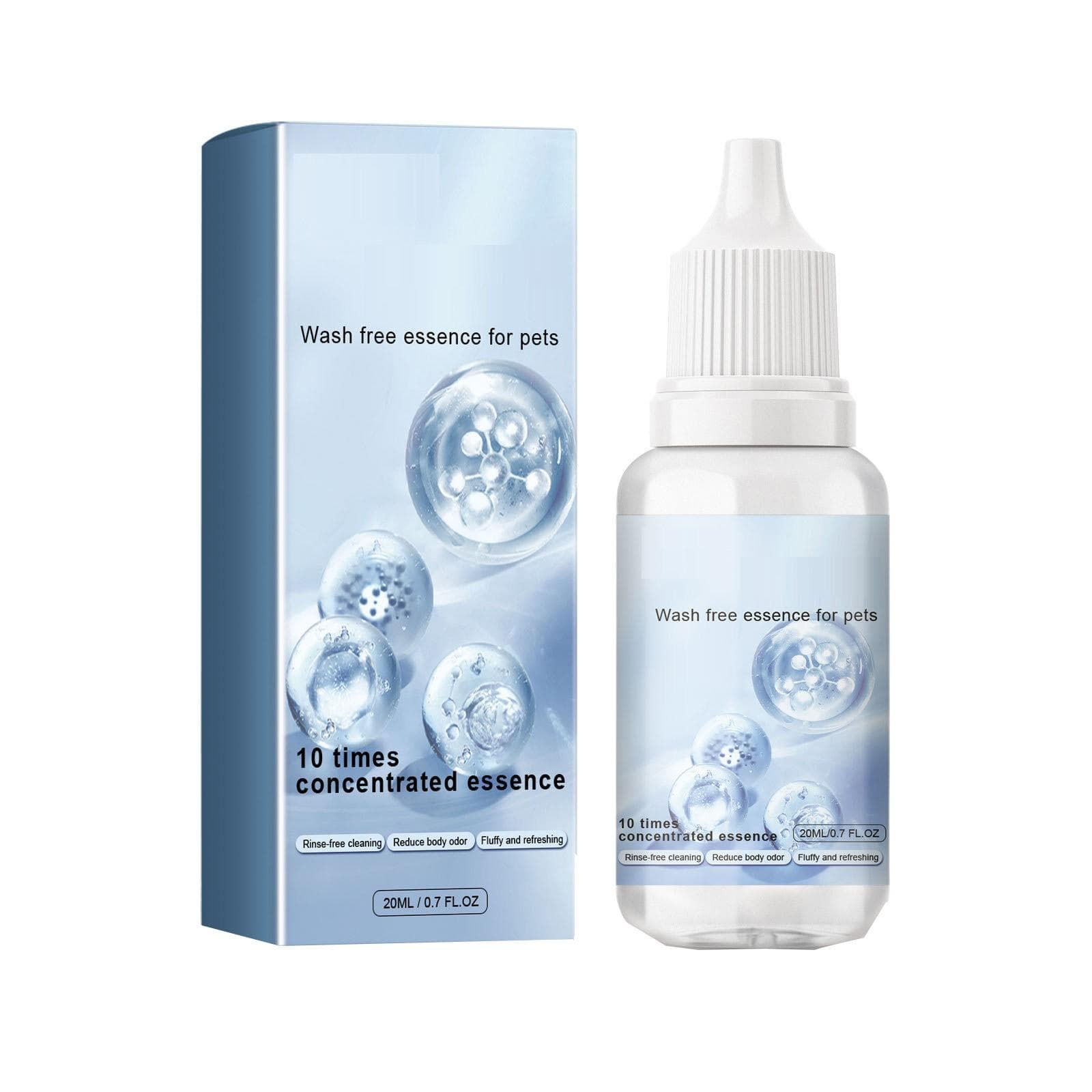 Portable Dog Dry Cleaning Shampoo Great Smelling Cat Dry Shampoo Deodorant No Rinse Cleaner For Pet Outdoor Travel Bath Supplies One Size