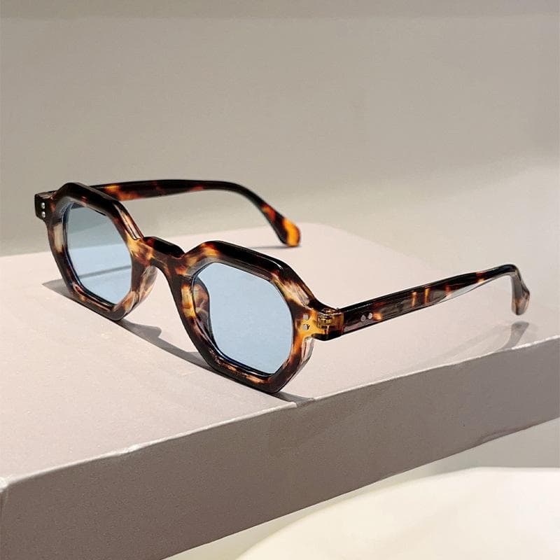New Retro Sunglasses Men Women Fashion Polygonal Small Frame UV400 Sun Glasses Luxury Designer Eyewear 1PC
