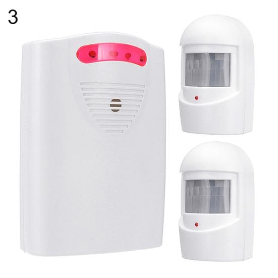 Wireless Driveway Alarm Alert System Security Garage Intruder PIR Motion Sensor 3#