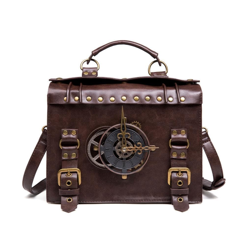 Bags for Women Industrial Retro Style Women's One-shoulder Diagonal Straddle Bag