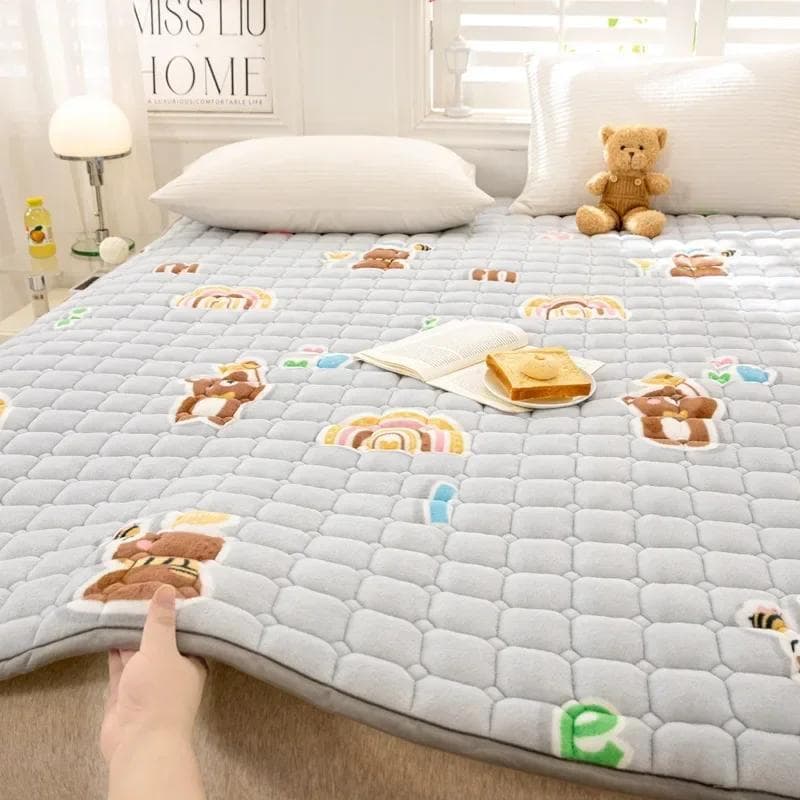 100% Waterproof Mattresses Ultrathin Foldable Cotton Bed Mat Fold Tatami Bedroom Hotel for Single Double Multi Queen King Size 180x200cm