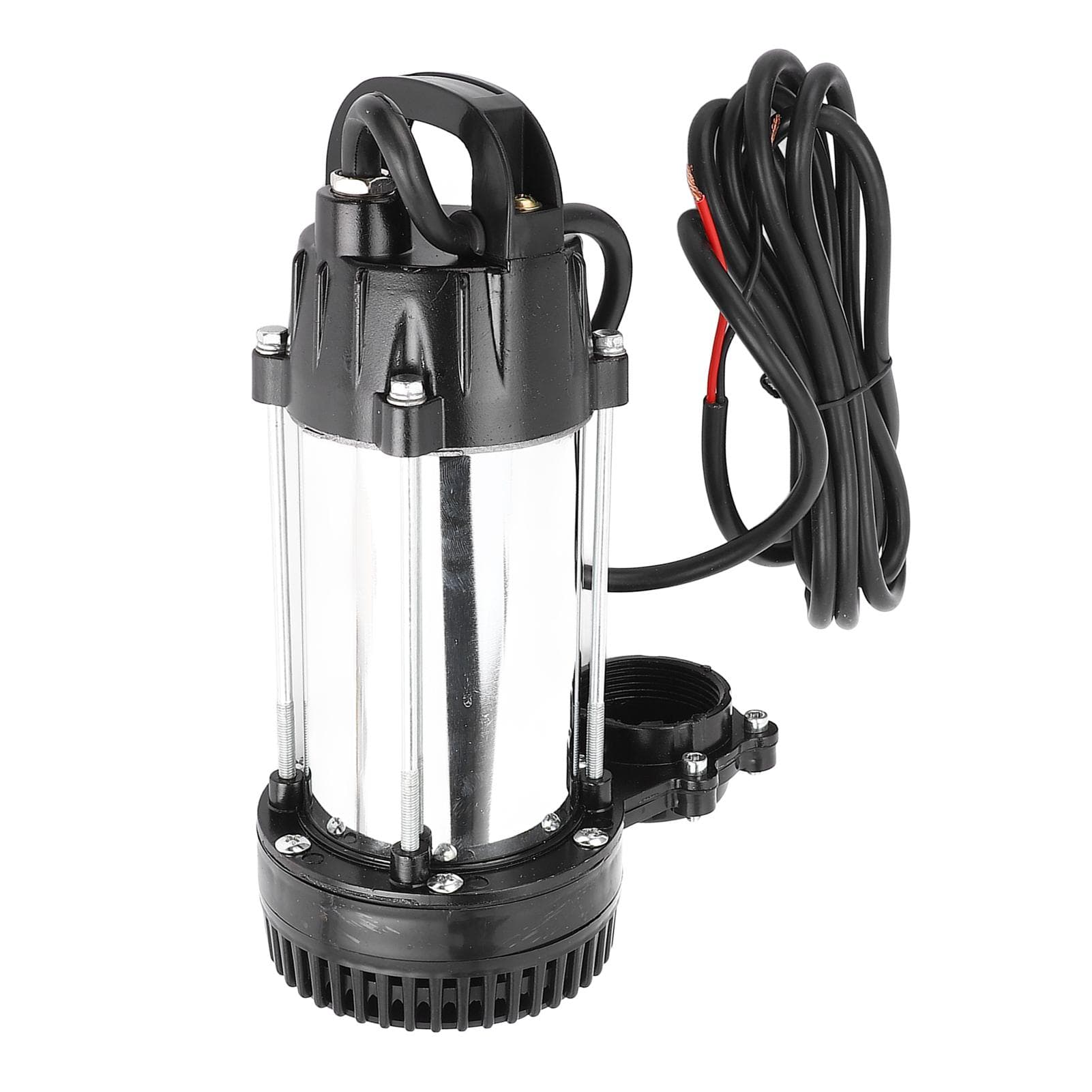 Solar Water Pump DC12V 220W Solar Deep Well Submersible Pump with 1in 1.5in 2in Outlet Connector
