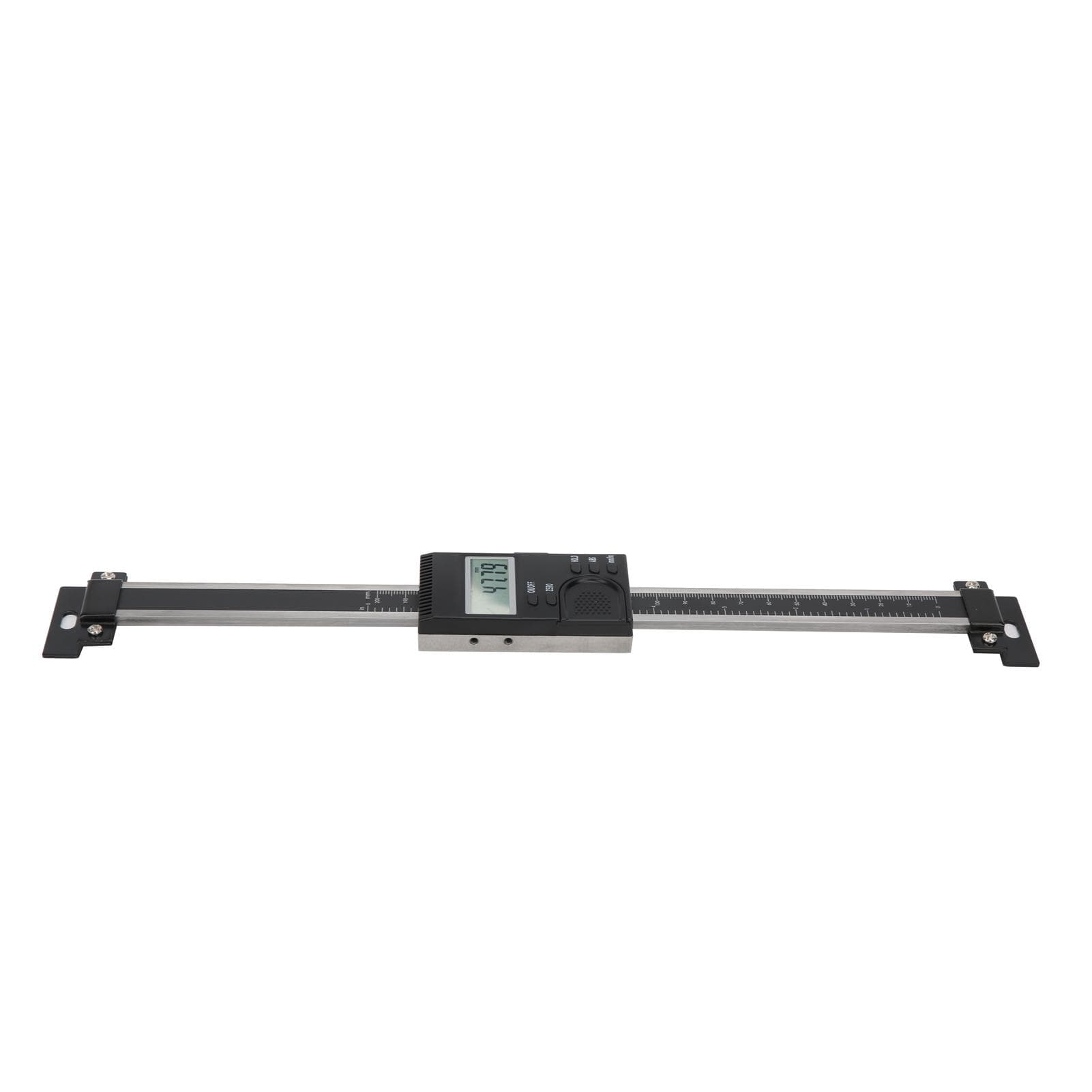 LCD Digital Display Ruler Aluminum Alloy Vertical Machine Displacement Caliper 0200mm