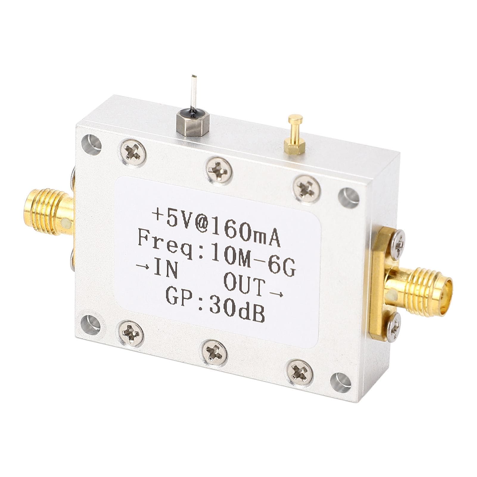 5V 160mA High Flatness Amplifier Module 10M?6GHz Wide Frequency 30DB LNA Low Noise Amplifier with