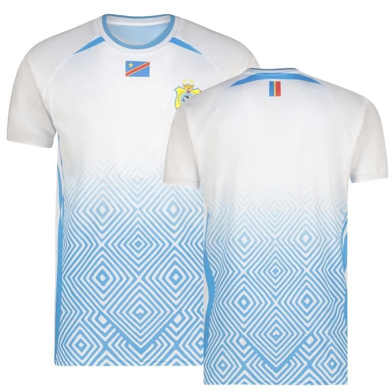 New 2026 DR Congo Football Jersey Unisex Summer Breathable Quick Dry Lightweight Sports T-shirt Fashion Streetwear Y2k Top 3XL