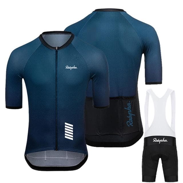 Raphaful 2023 New Arrival Cycling Shirt Summer Men's Short Sleeve Cycling Clothing Comfortable Breathable Cycling Bib Suit Cycli L
