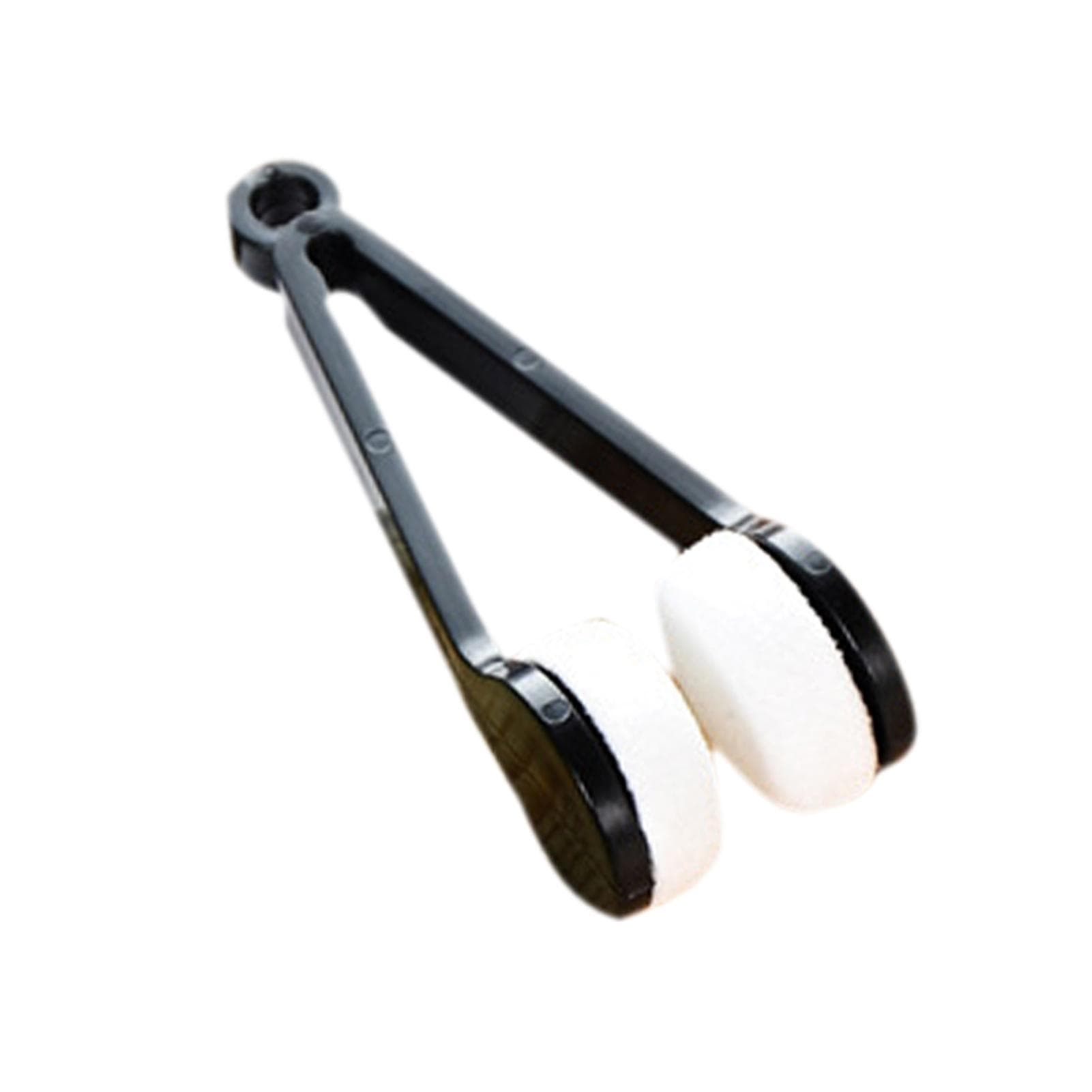 Portable Eyeglass Cleaner Brush Soft Sun Glasses Cleaning Clip Eyeglasses Cleaning Tool for black