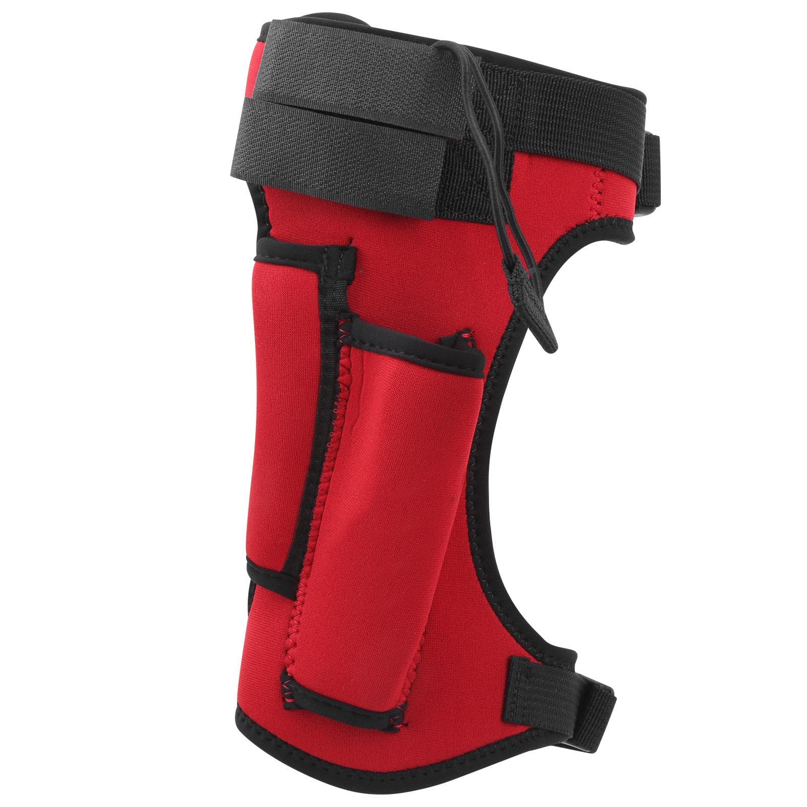 Diving Equipment Diver Underwater Dedicated Adjustable Leggings Knife Wrap Sheath Red