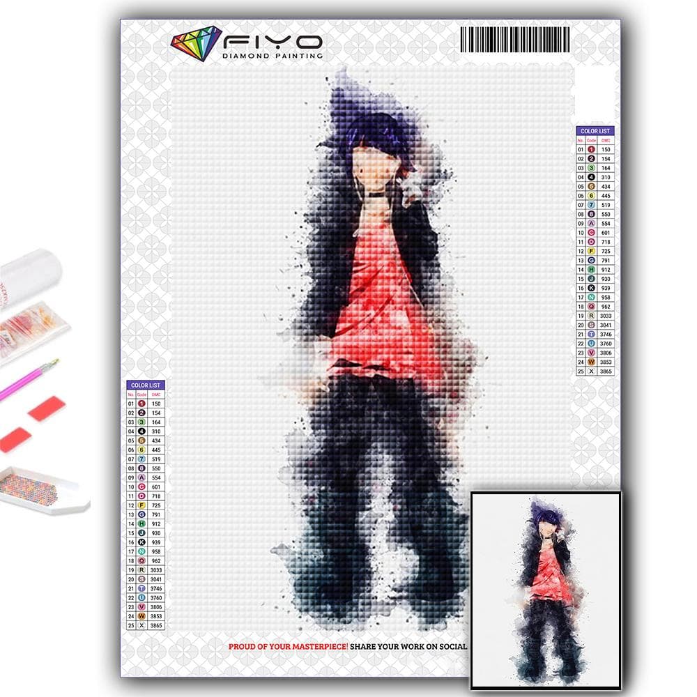 Diamond Painting Anime My Hero Academia Embroidery Cross Stitch Rhinestone Home Decor Full Square 20X30CM