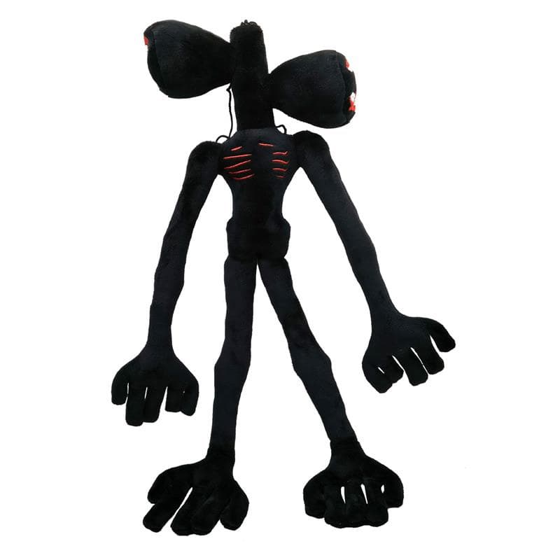 Anime Siren Head Plush Doll Toys Scary Black White Red Sirenhead Cat Peanut Soft Cartoon Stuffed Figure Children Gifts 55cm