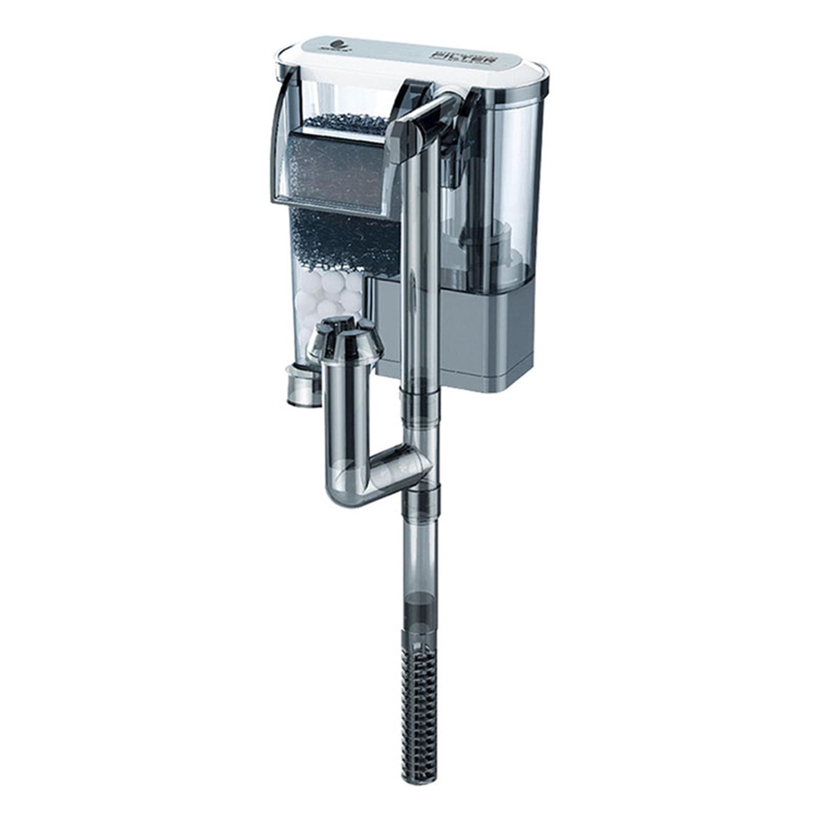 Fish Tank Filter Aquarium External Filter Waterfall Suspension Oxygen Pump Submersible Hanging Type 2