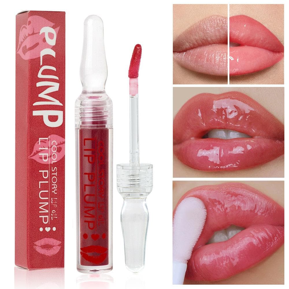 Lip Oil, Moisturizing and Full Lips, Colorful Lip Gloss, Spring and Summer Women's Lip Oil, Lip Fuller Gloss, Moisturizing Hydrating Lip Serum
