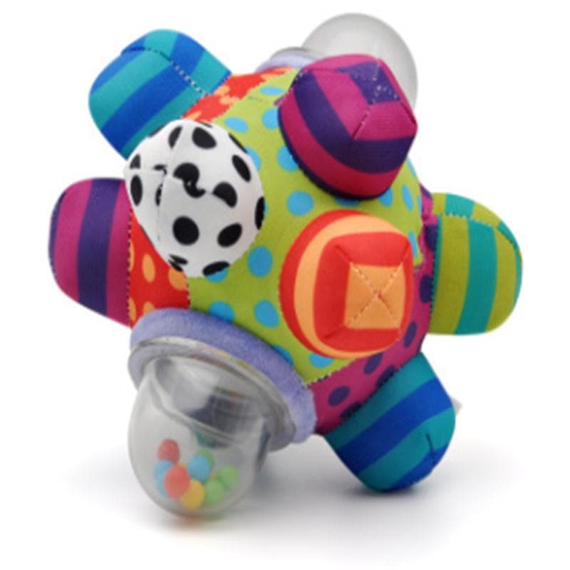 Baby Toys Fun Little Loud Bell Baby Ball Rattles Toy Develop Baby Intelligence Grasping Toy HandBell Rattle Toys for Baby/Infant