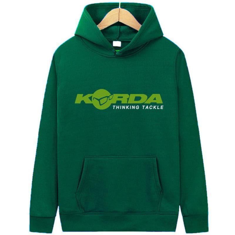 Korda Inspired Tribute Angling Fishing Fish Carp Hoodie Men Hooded Sweatshirts Outdoor Casual Pullover Couple Clothes Tops S-3XL S
