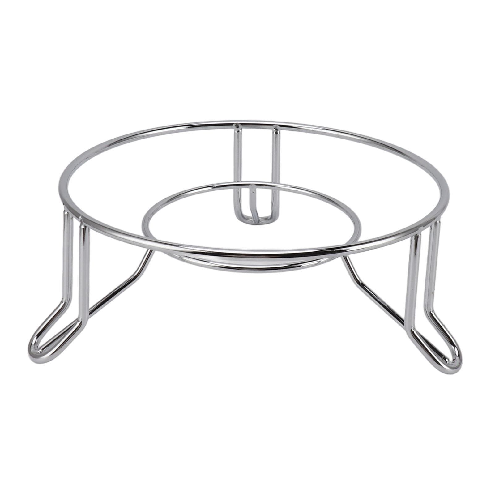 Stainless Steel Trivet Holder Round Hot Plate Rack Heat Insulation Pot Pan Rest Pad for Kitchen