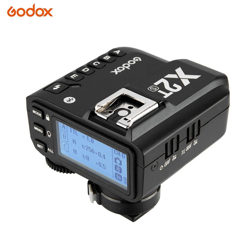 X2T-S TTL Wireless Flash Trigger 1/8000s HSS 2.4G Wireless Trigger Transmitter for Sony Camera for Godox V1 TT350S AD200 AD200Pro black