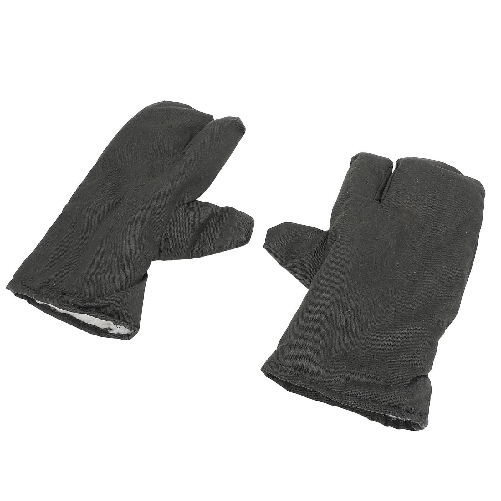 1 Pair 3 Finger Warm Gloves Old Style Winter Protective Gloves for Outdoor Training Cold Storage