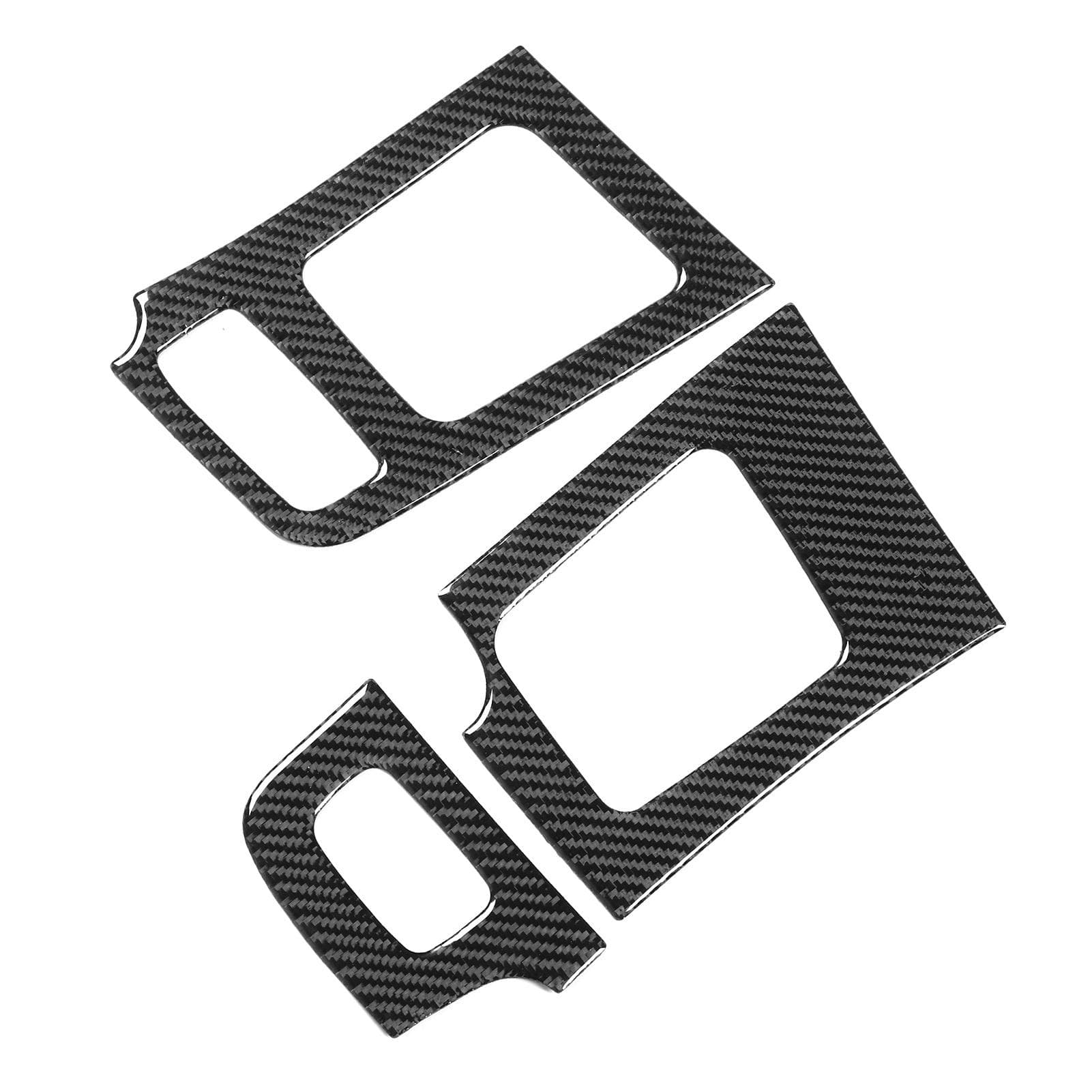 3pcs Dashboard Left Right Air Vent Trim Frame Decoration Fit for Prius 2012?2015 RHD