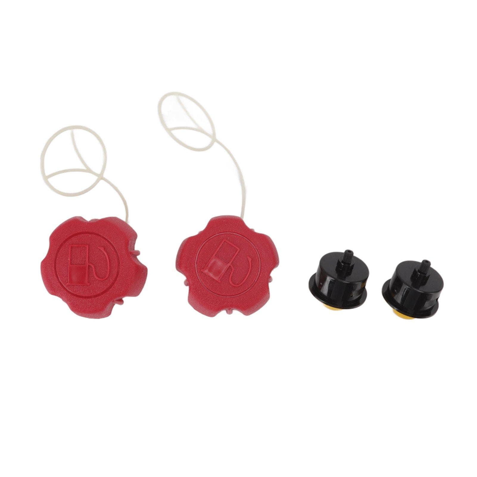2 Set Lawn Mower Fuel Cap Primer Bulb Replacement Part Kit for Fuxtec FX RM 1630 1855 1860 2055