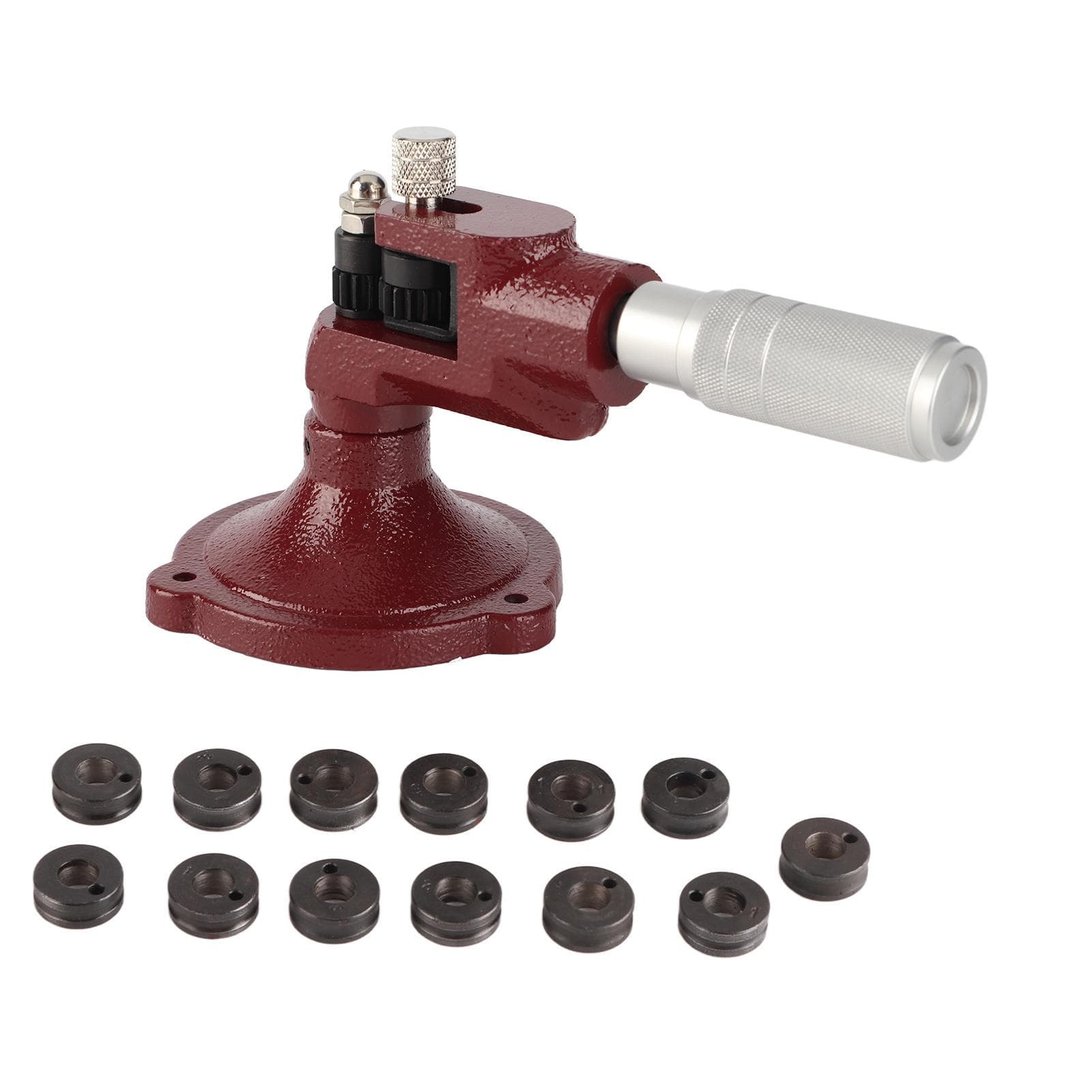 Jewelry Ring Stretcher Expander Enlarger Jewelry Making Processing Tool with 14pcs Rollers