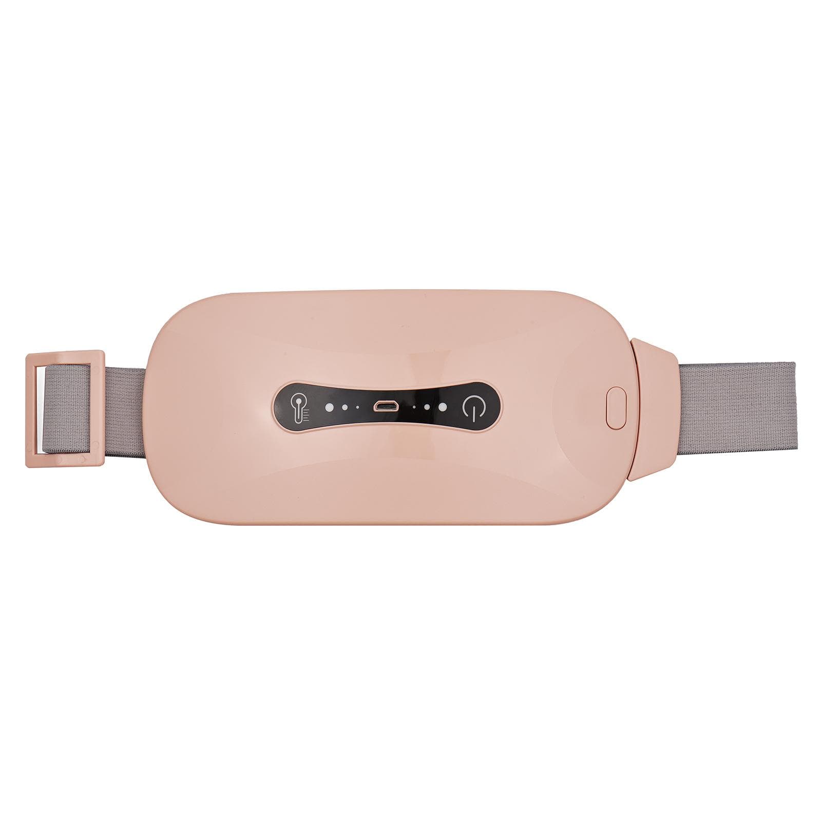 Menstrual Heating Pad Portable USB Cable Cordless with 3 Heat Levels and 3 Vibration Massage Modes pink