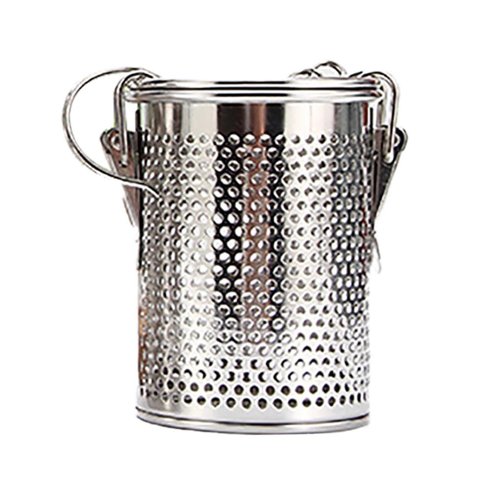 Stainless Steel Seasoning Jar Mesh Trainer Teapot Tea Strainer Pepper Jar Spice Bottle Kitchen L(for 6.5-9kg)