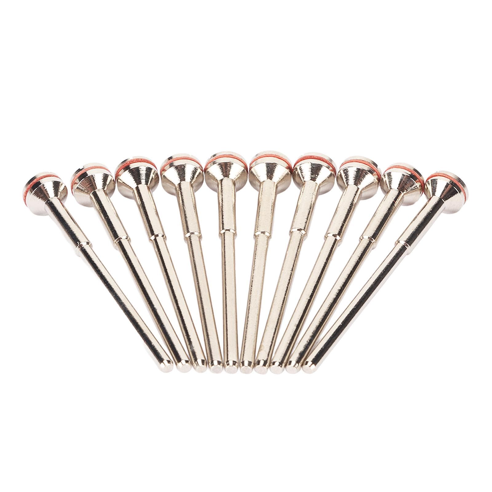 10pcs Dental Polishing Rod Bipolar Stainless Steel High Hardness Dental Disc Mandrel Shank