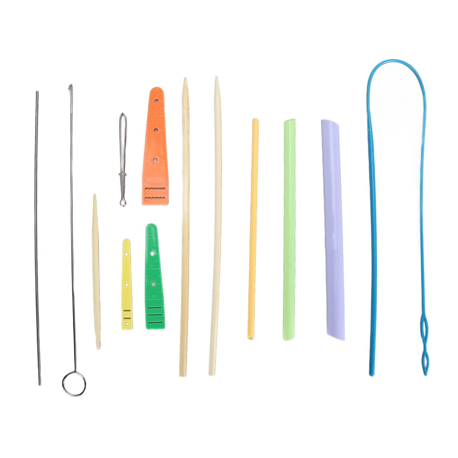 Fabric Tube Turning Threading Tool Elastic Drawstring Fabric Tube Turner Sewing Tools for DIY Bow