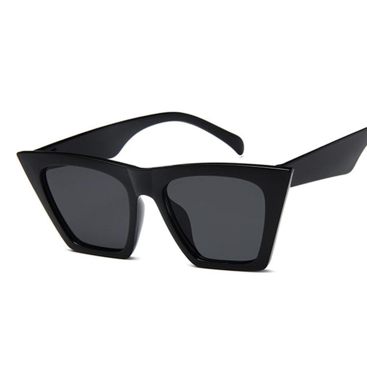 Fashion Square Cat Eye Sunglasses Women Luxury Vintage Black Oculos De Sol Feminino Cool Female Shades