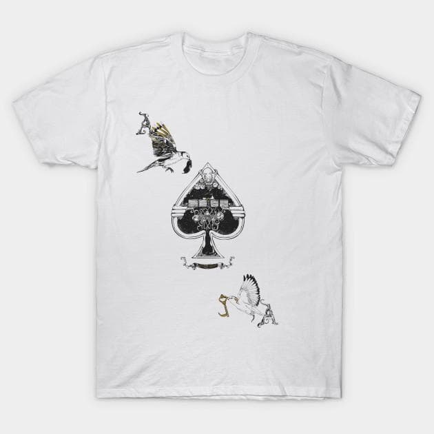 T Shirt Women The Ace Of Spades Harajuku Print Kawaii Tshirt Summer Short Sleeve Female T-Shirt Top Tee 4XL