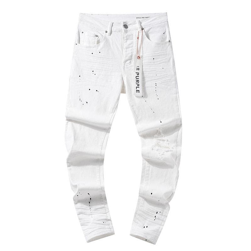 RogueWave Blue Ripped Jeans High Street Casual Pants 34