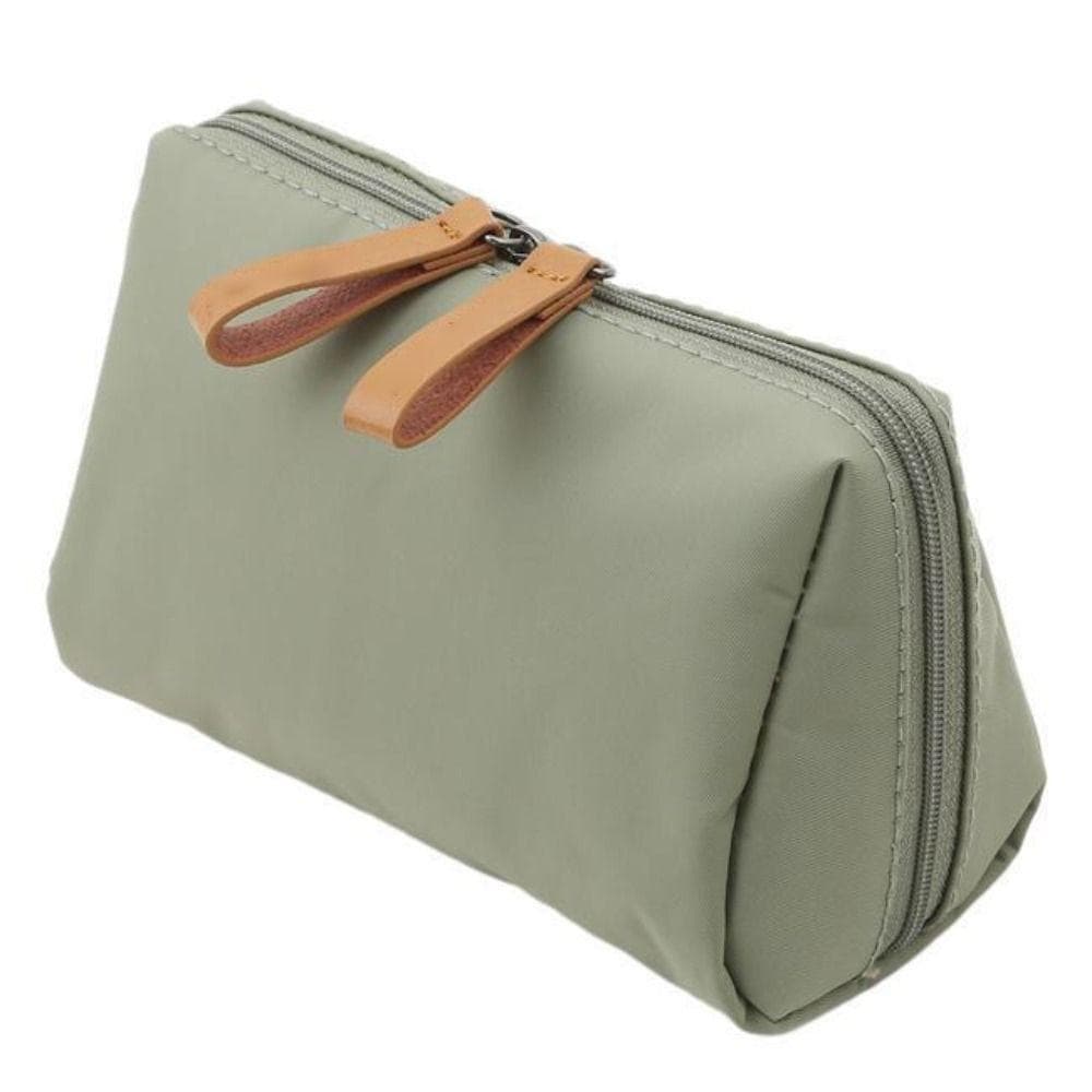 Waterproof Large Capacity Lipstick Pack Dacron Makeup Bag New Multiple Colors Partitioned Cosmetic Pouch Home Furnishings green