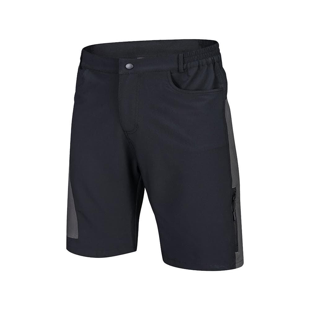 TOMSHOO Men's Baggy Cycling Shorts Breathable Loose-Fit Outdoor Sports MTB XL grey