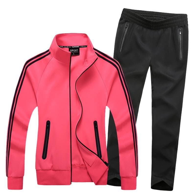 Spring Sports Suit Spring And Autumn Sportswear Women 'S Two -Piece Set XXL