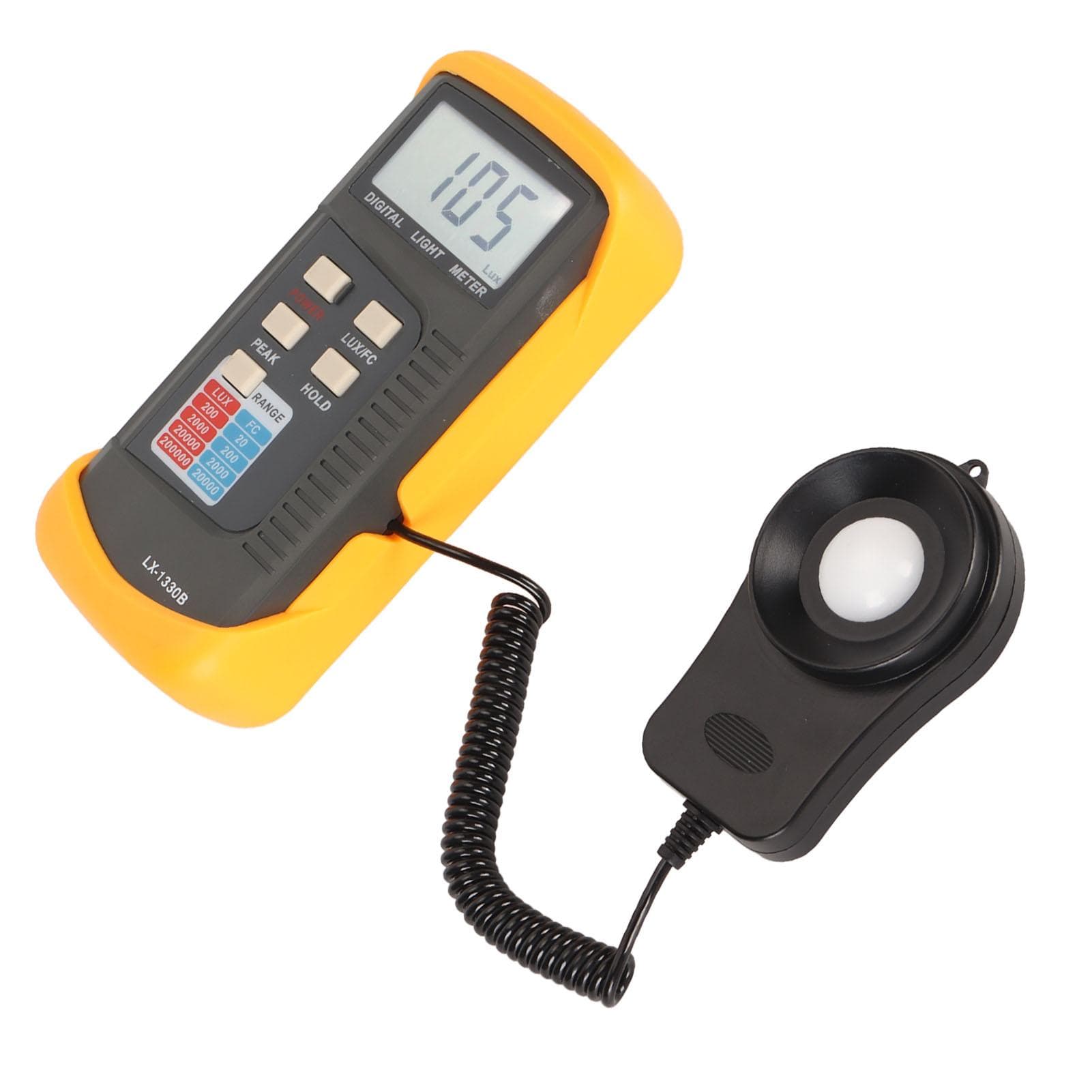 LX1330B Light Meter Split Type Digital Illuminance Meter High Accuracy Photometer Range Up to