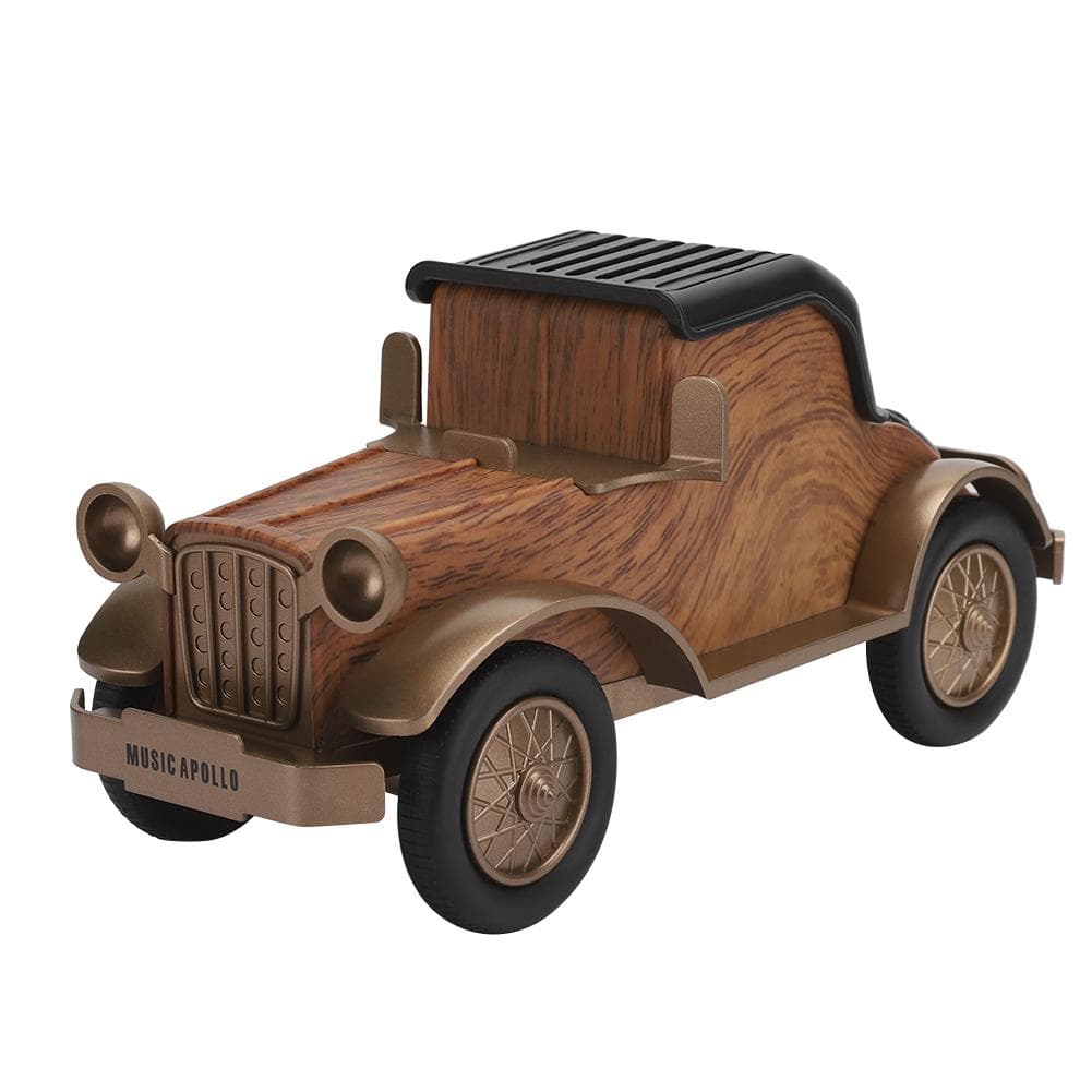 WISENOVO Vintage Car Shape Wireless Bluetooth Speaker Soundbox Home o Equipment