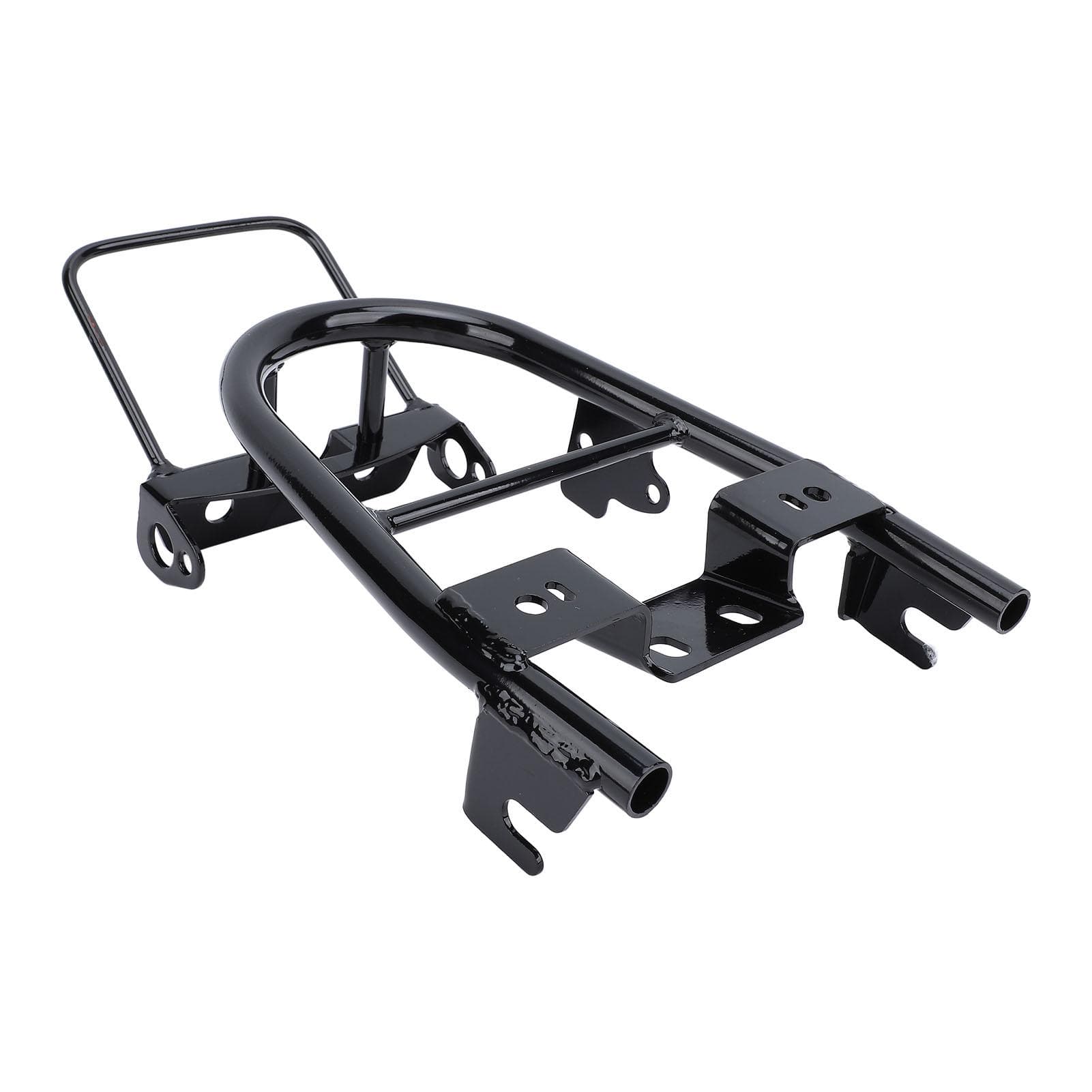 Motorcycle Rear Seat Luggage Rack 17mm Iron Tube Motorbike Tail Cargo Bracket Shelf for Monkey Baja